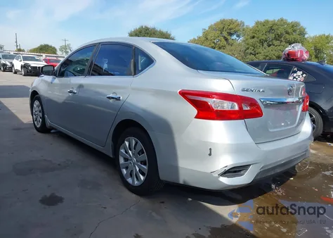 2017 Nissan Sentra S из США, поврежденный, VIN 3N1AB7AP0HY340563